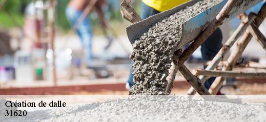 Création de dalle 31620