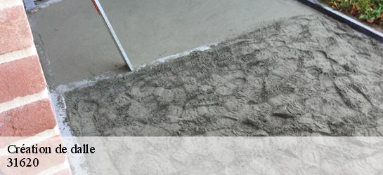 Création de dalle 31620