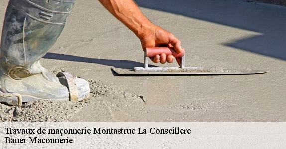 Travaux de maçonnerie  montastruc-la-conseillere-31380 Bauer Maconnerie