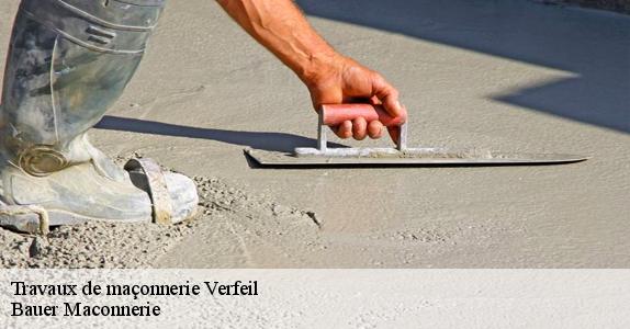 Travaux de maçonnerie verfeil-31590 Bauer Maconnerie
