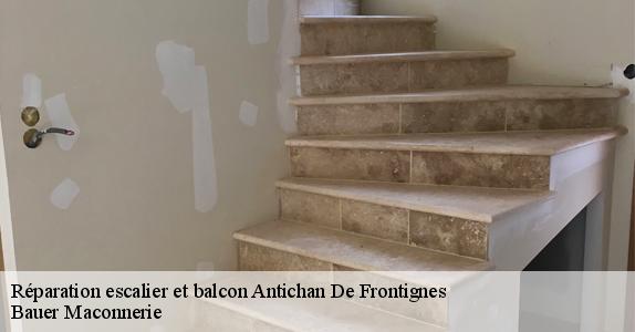 Réparation escalier et balcon  antichan-de-frontignes-31510 Bauer Maconnerie