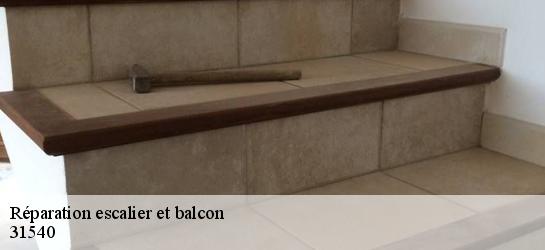 Réparation escalier et balcon  31540