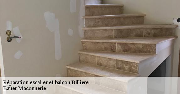 Réparation escalier et balcon  billiere-31110 Bauer Maconnerie