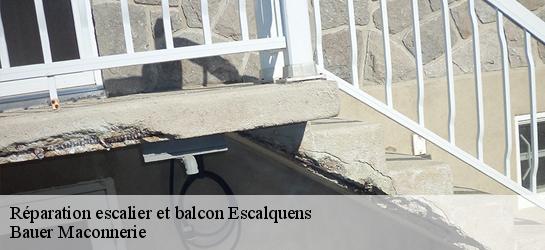 Réparation escalier et balcon  31750