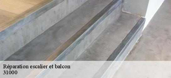 Réparation escalier et balcon  31000