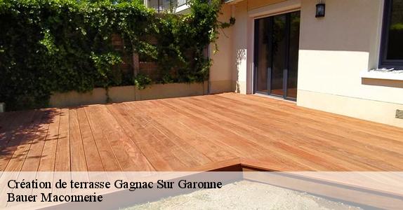 Création de terrasse  gagnac-sur-garonne-31150 Bauer Maconnerie