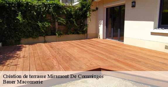 Création de terrasse  miramont-de-comminges-31800 Bauer Maconnerie